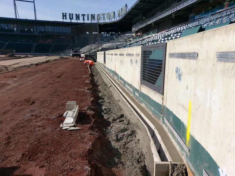 Huntington Park field renovation
