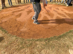Topdressing Mound