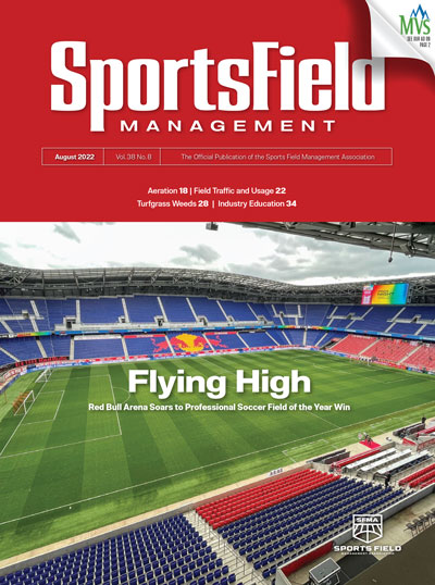 SportsField Management August 2022