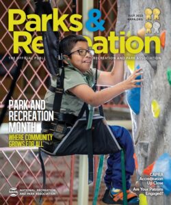 Park and Recreation magazine cover