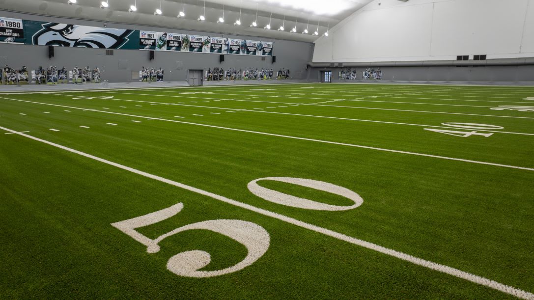 Philadelphia Eagles Install New Synthetic Turf System