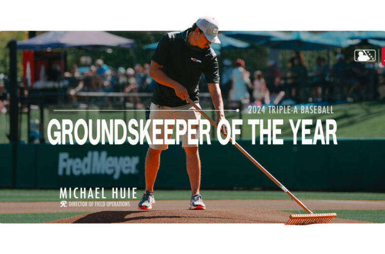 Michael Huie Groundskeeper of the Year