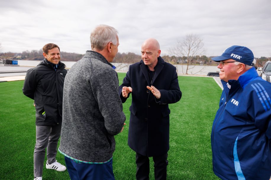 FIFA World Cup University of Tennessee research tour; Gianni Infantino; World Cup 26