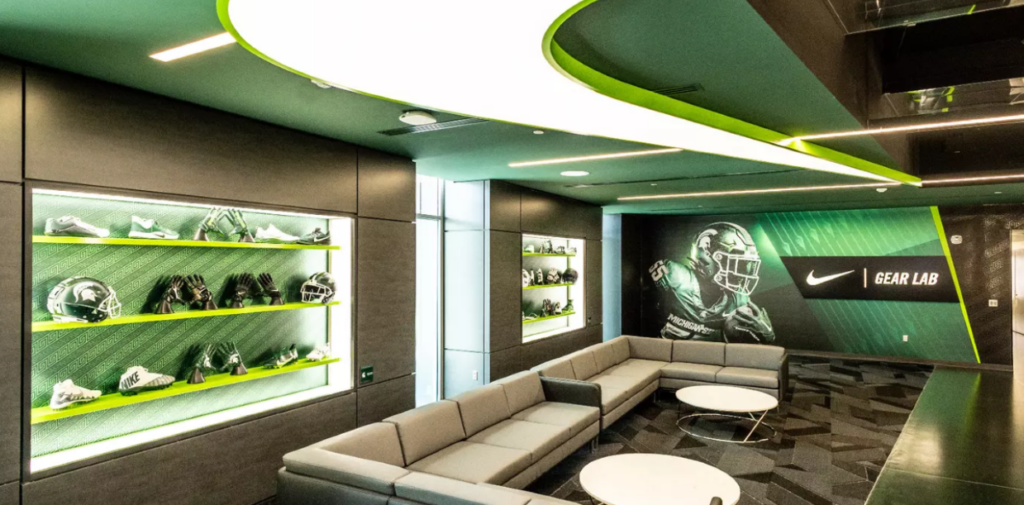 Michigan State University Tom Izzo Football Building