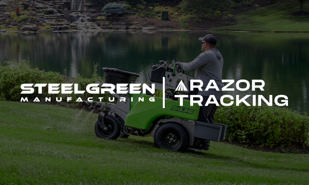 Steel Green Razor