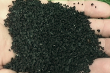 Synthetic turf crumb rubber