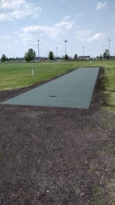 Iowa cricket pitch