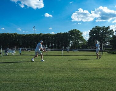 Grass tennis courts Germantown Cricket Club