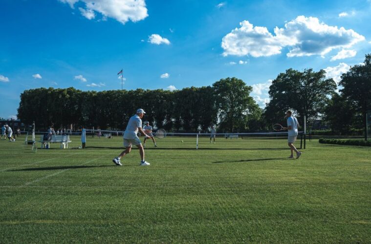Grass tennis courts Germantown Cricket Club