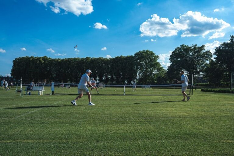 Grass tennis courts Germantown Cricket Club